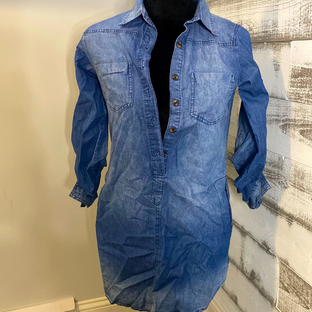 Denim sundress